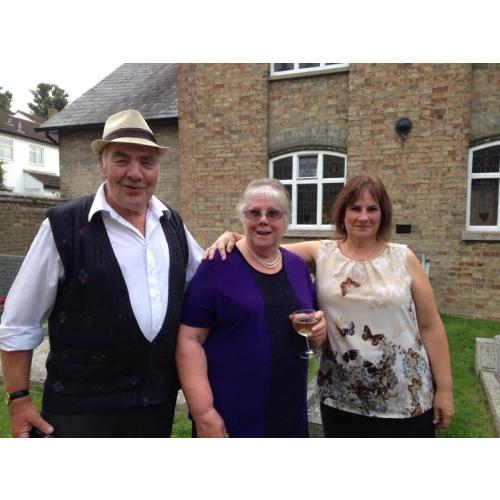 Mum and dads 50th wedding anniversary (I was in my mums tummy when they got married so she wanted me in the picture)