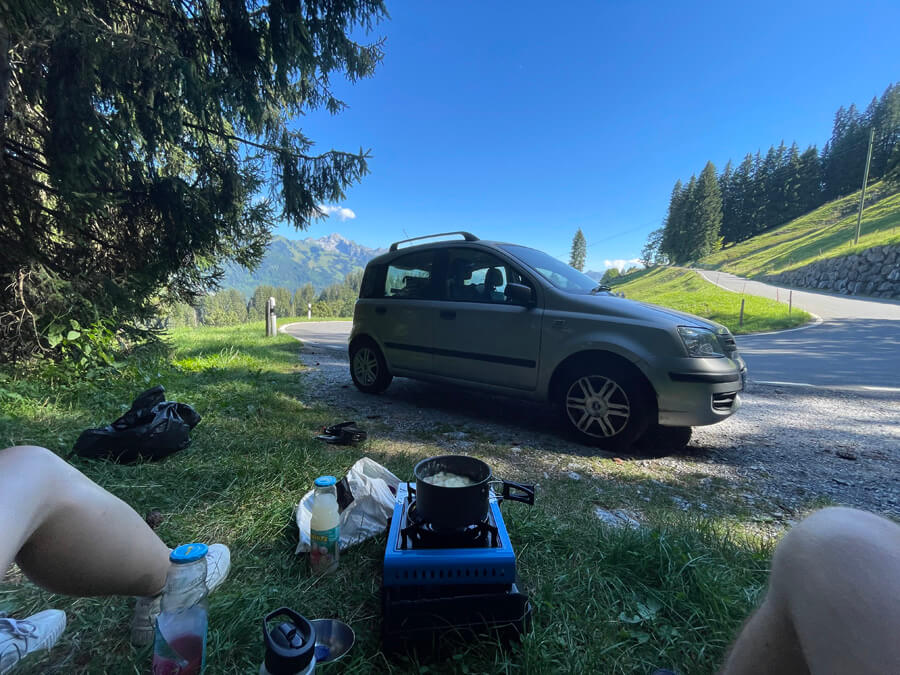 The beast - she took me around the alps even after getting t-boned in france last year