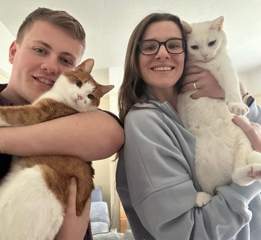 Son & Daughter In Law “Purrfect Family”