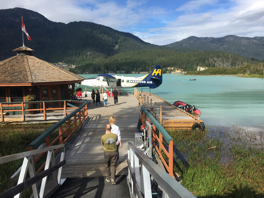 Harbour Air Seaplanes - Green Lake, near Whistler BC