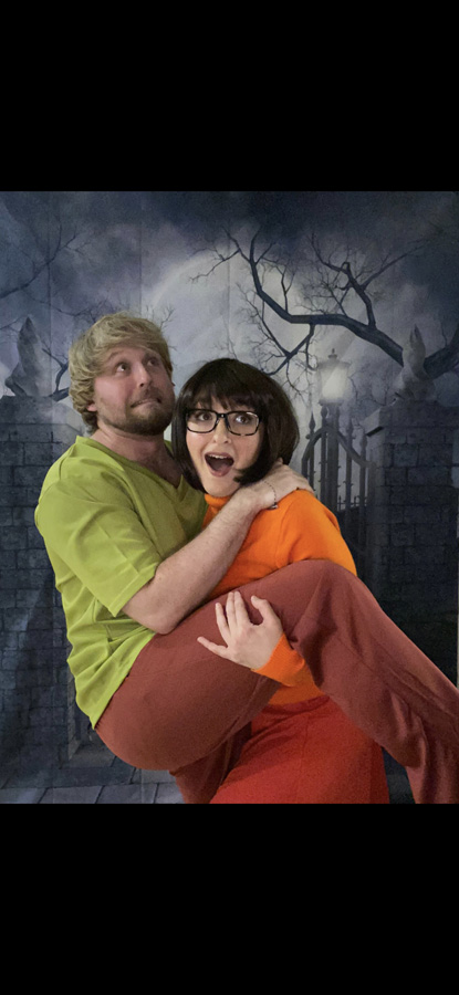 Last Halloween he's the Shaggy to my Velma