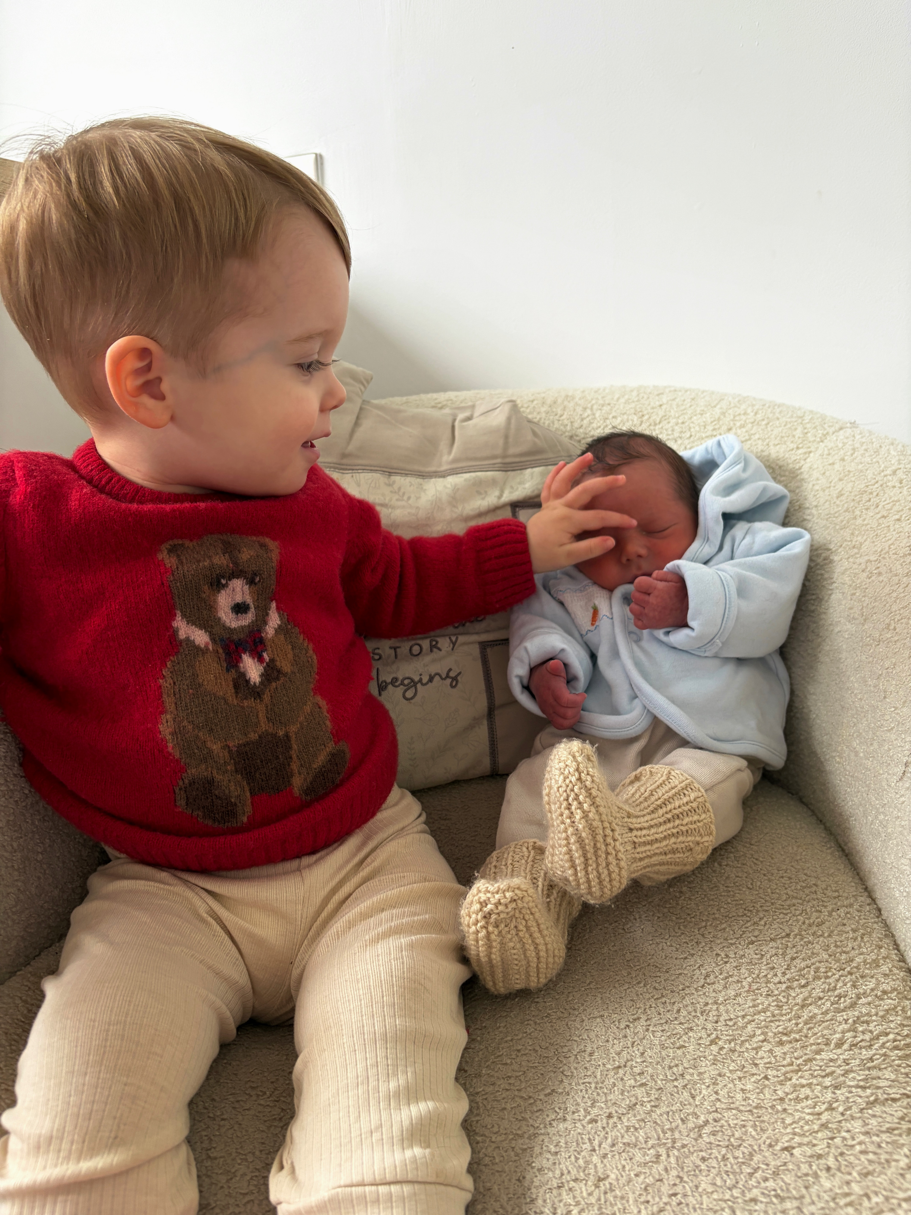 My 2 sons, aged 2 years and 2 weeks respectively❤️