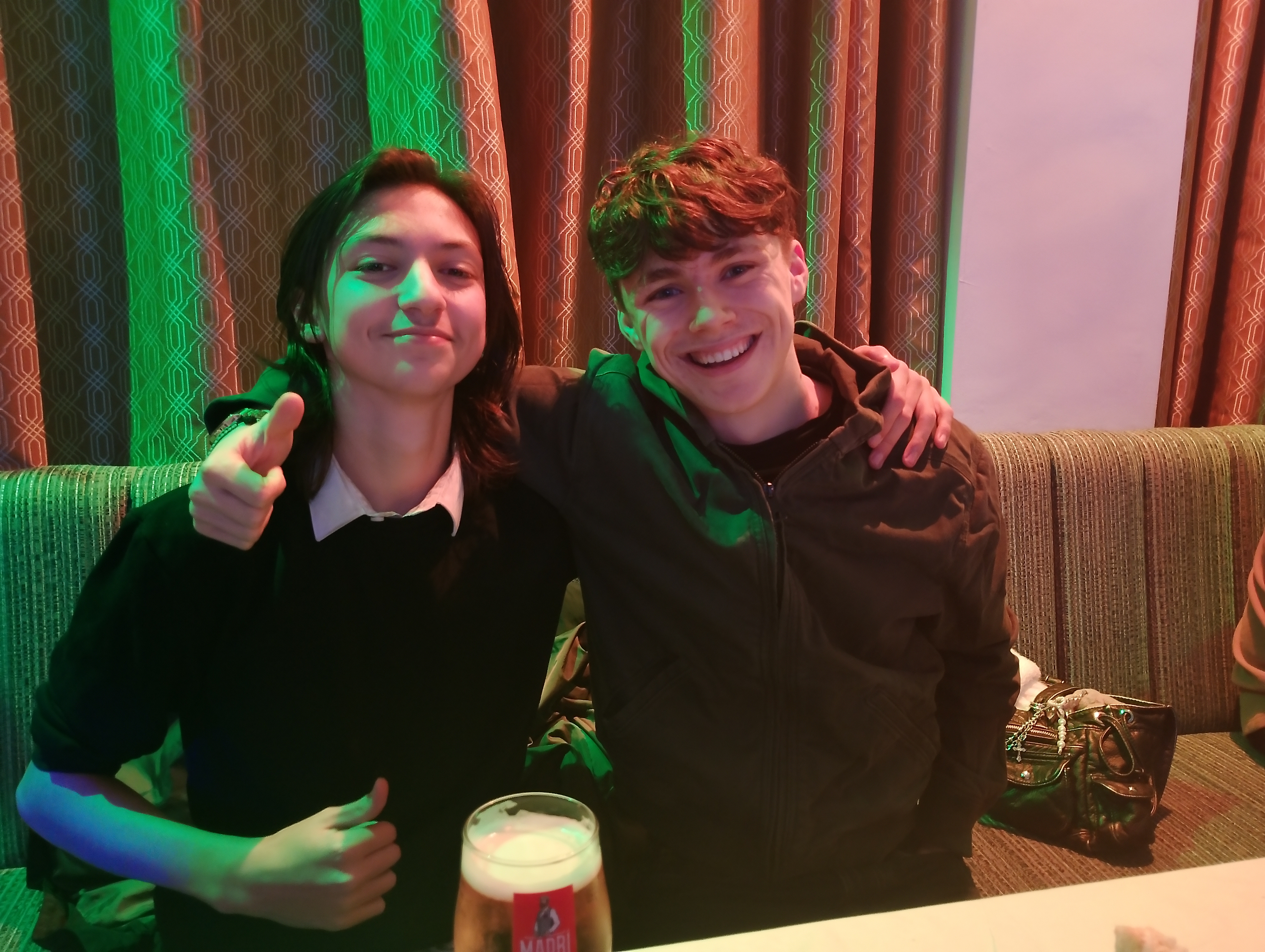 Having nights out with my teenagers ????????