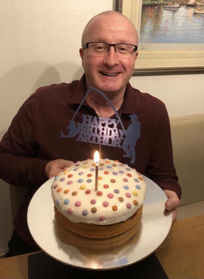 Your sister baking you a Birthday cake