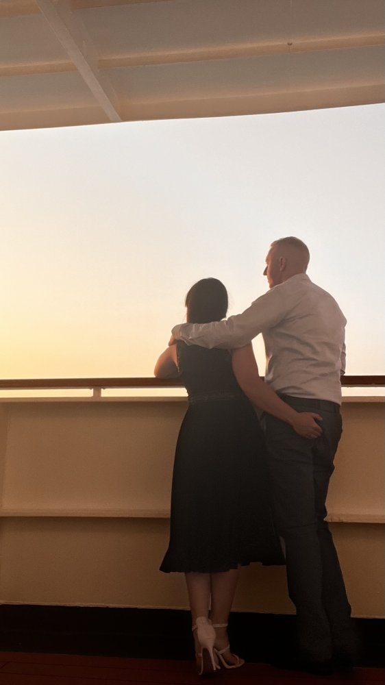 Being there for each other no matter what. Being aware of little things like having a hot water bottle in bed for me and my pjs on the radiator when I get in from work x