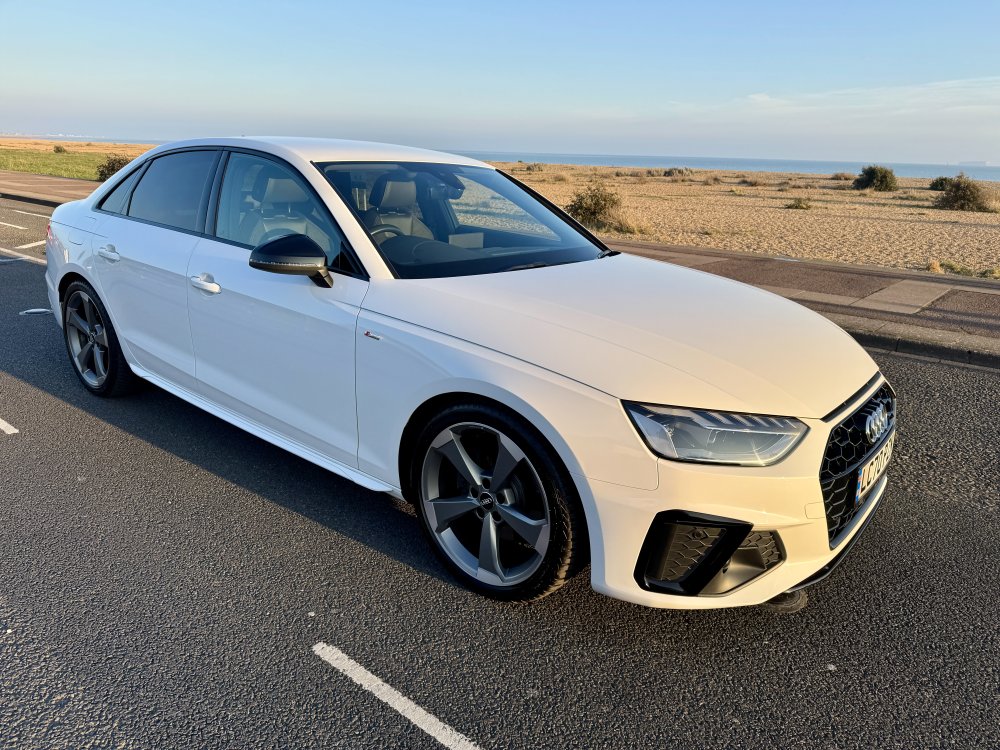 Always looking back to admire my car!