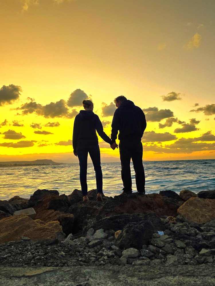 24 years, 1 love, and a lifetime of holding each others hand through every sunrise, every storm and every sunset 