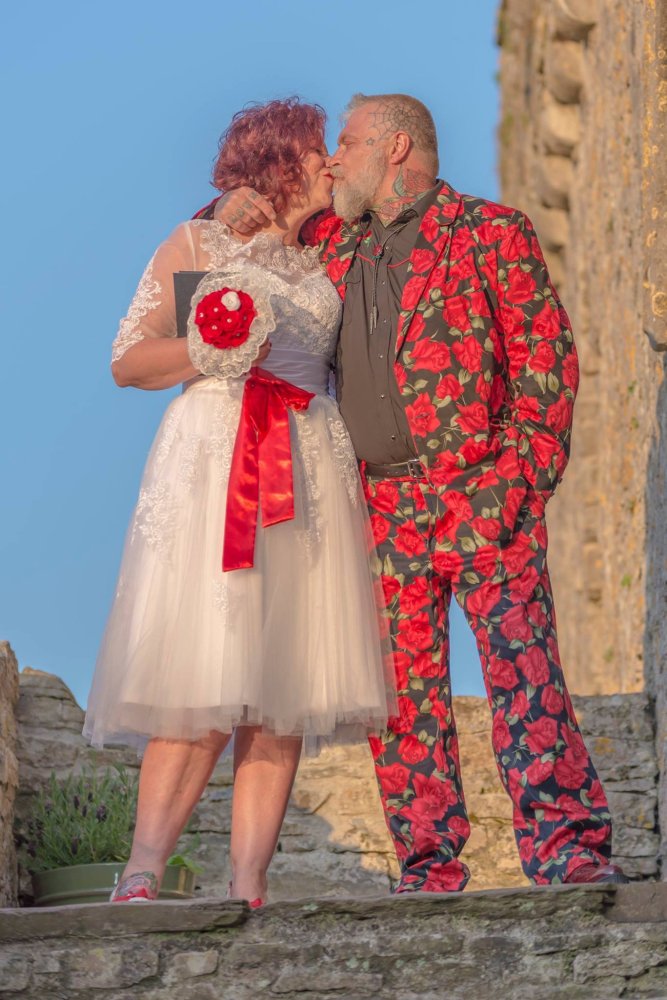 Roses are Red
His eyes deep blue
I made his suit myself
To say “I love you!”
